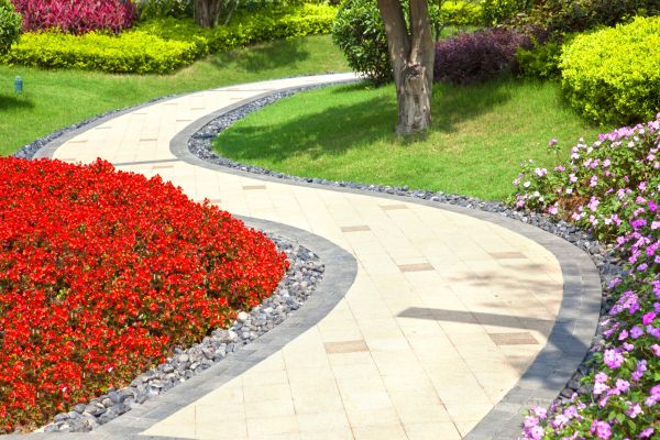 Cost of Garden Walkway Installation in Danbury