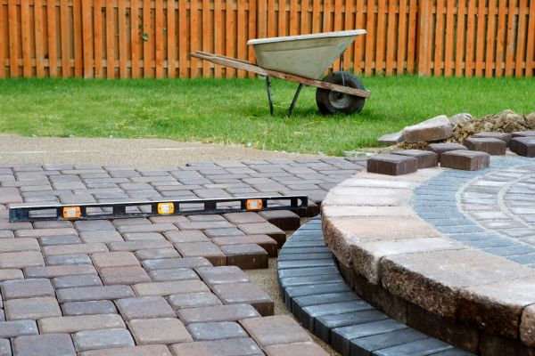 Brick Paver Patio Installation in Danbury